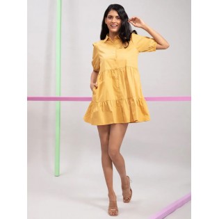 Twenty Dresses by Nykaa Fashion Yellow Dress