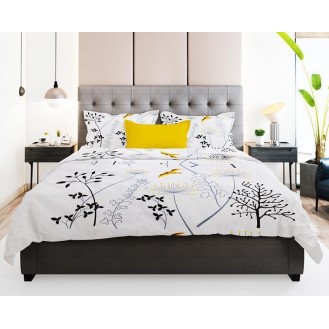 Cotton Premium Ethnic Jaipuri Floral Print Double Bed Bedsheet with 2 Pillow Covers