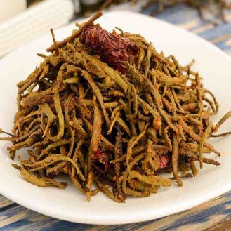 Saturday Special - Ker Sangri with tomatoes chili Chutney 