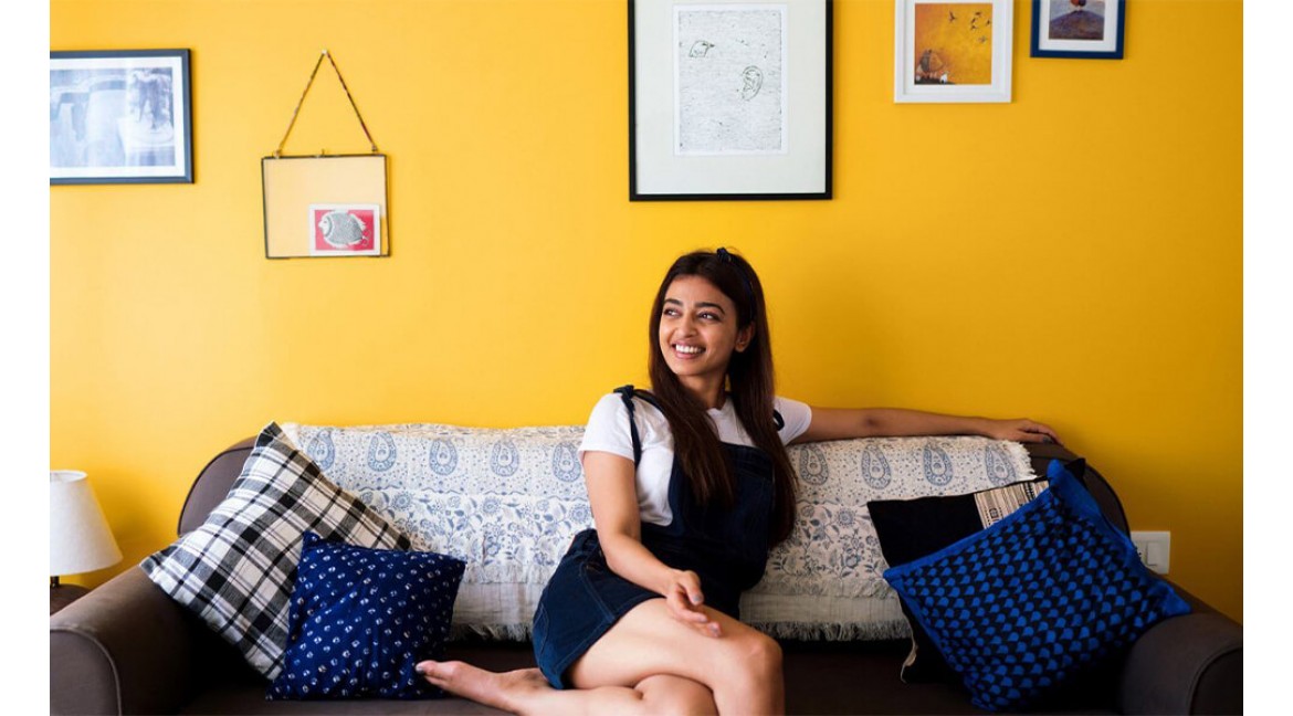 Inside Radhika Apte’s Simple & Contemporary Mumbai Apartment
