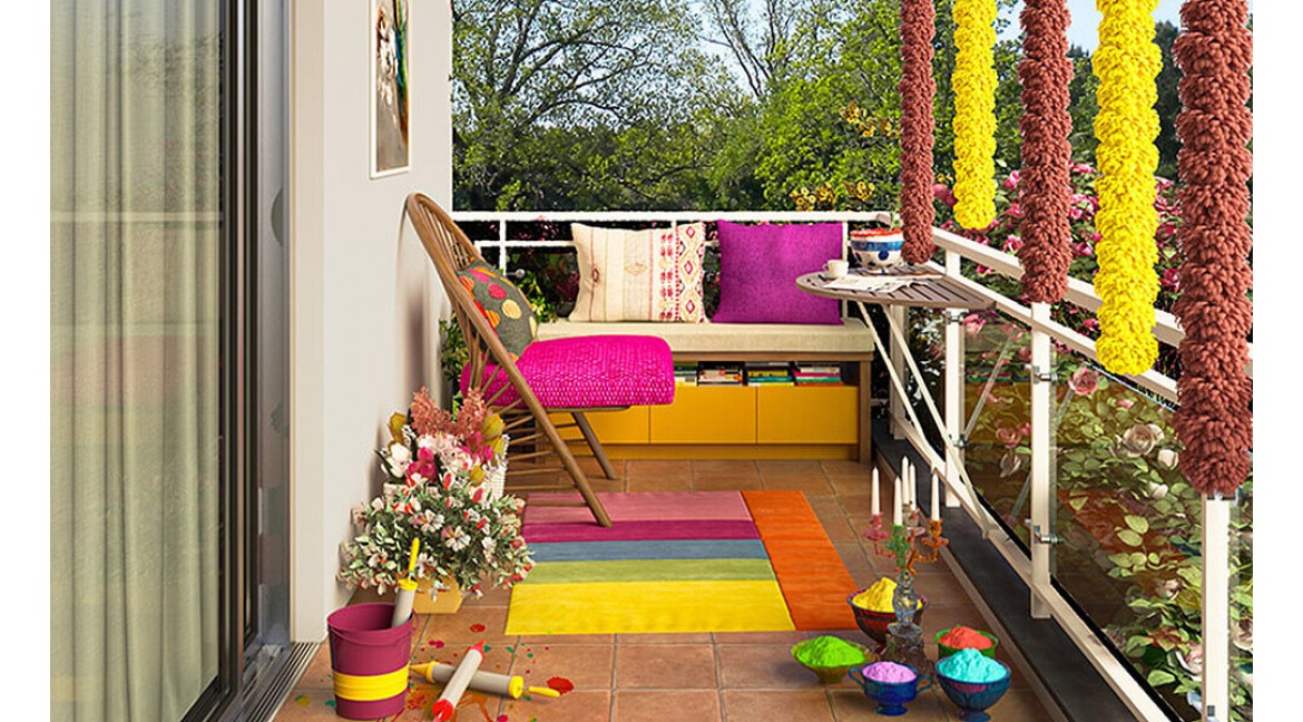 Host the Perfect House Party with Vibrant Holi Decoration Ideas