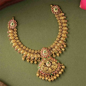 22K Antique Necklace 123VG6261